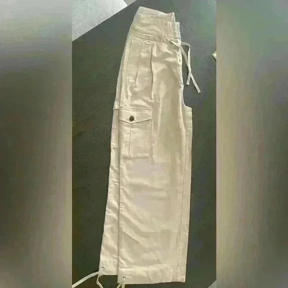 Venus NWOT Linen Cargo Style Pant Size 2 - Picture 5 of 11